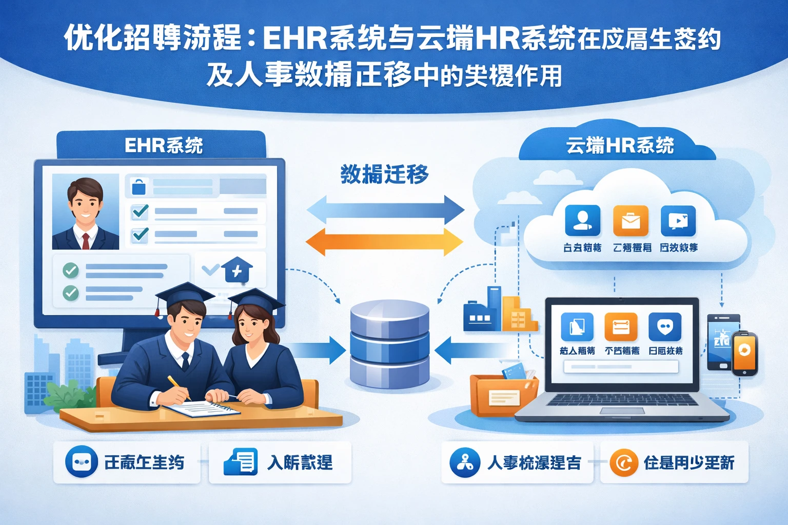 优化招聘流程：EHR系统与云端HR系统在应届生签约及人事数据迁移中的关键作用