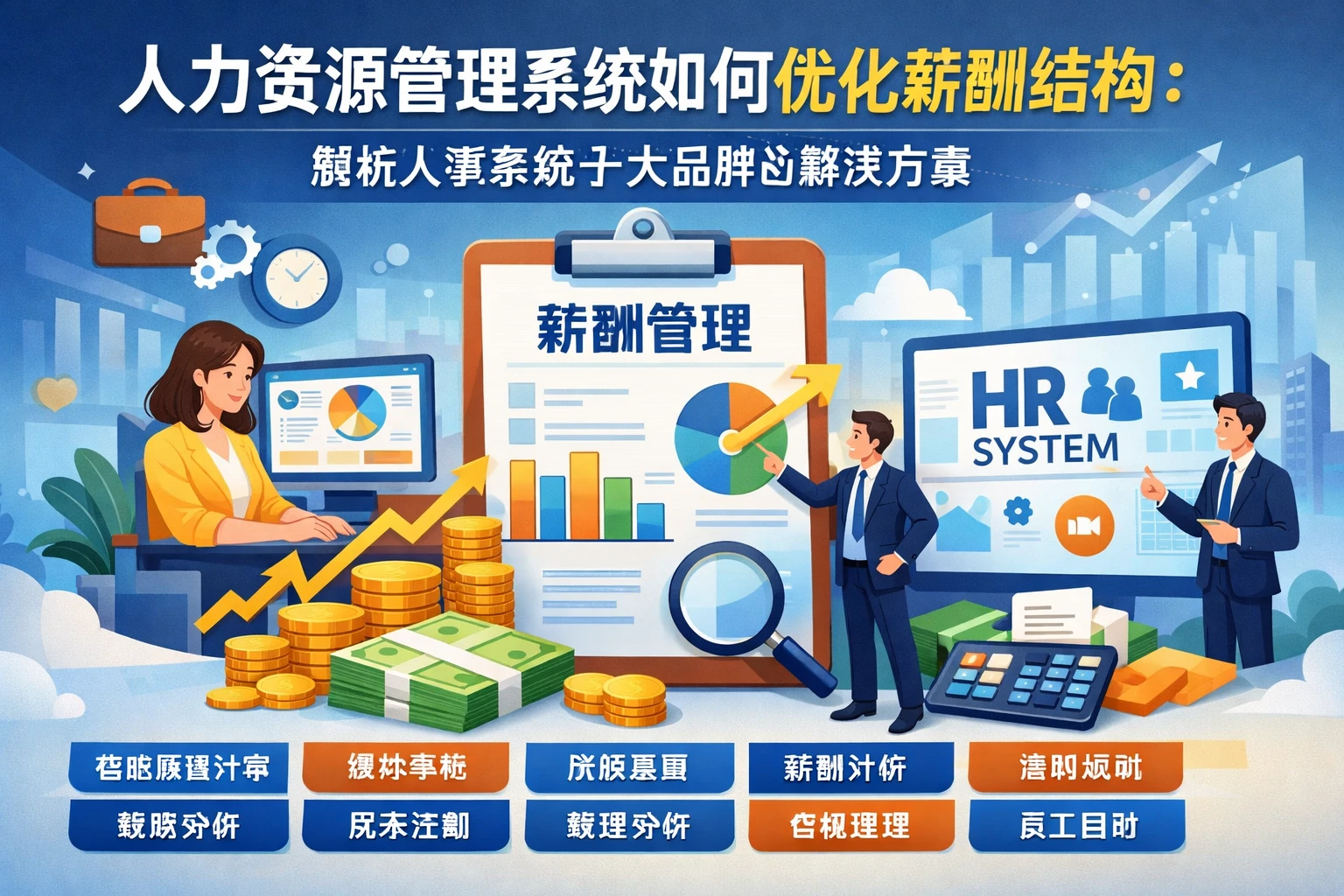 人力资源管理系统如何优化薪酬结构：解析人事系统十大品牌的解决方案