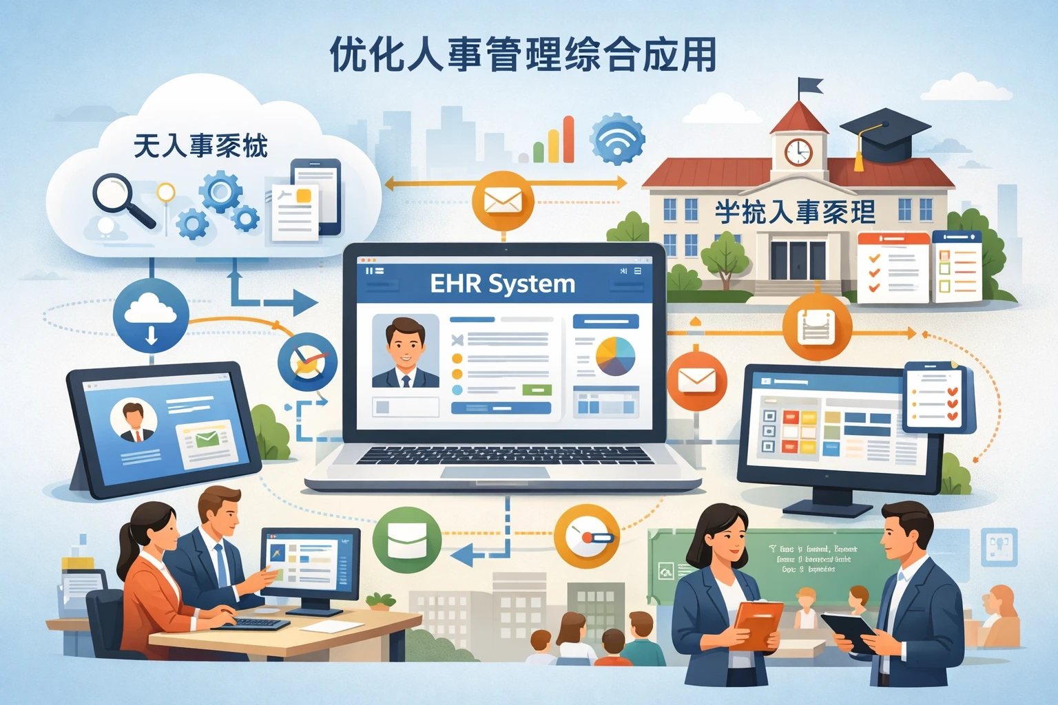 优化人事管理：EHR系统、云人事系统与学校人事管理系统的综合应用