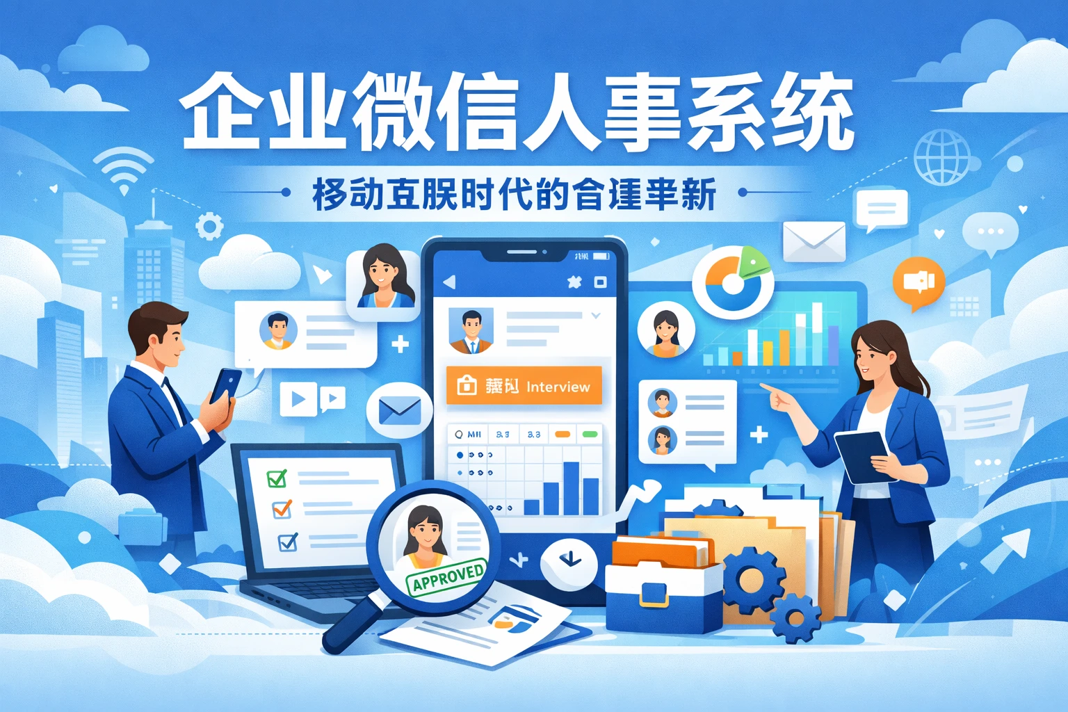 企业微信人事系统：移动互联时代的管理革新