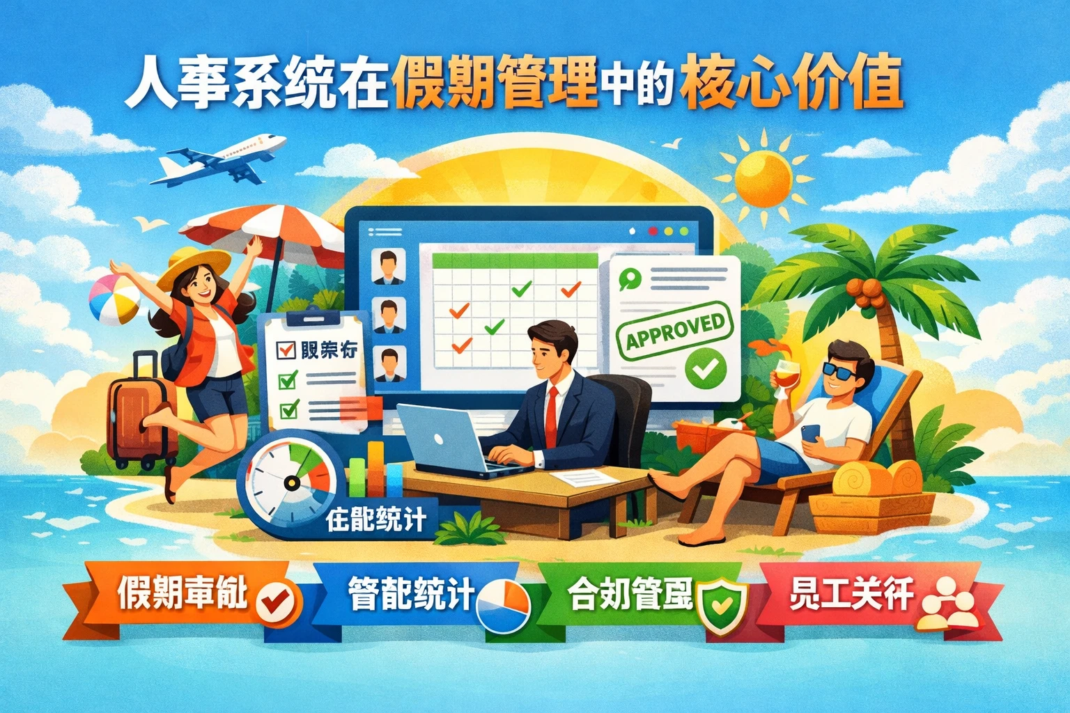人事系统在假期管理中的核心价值
