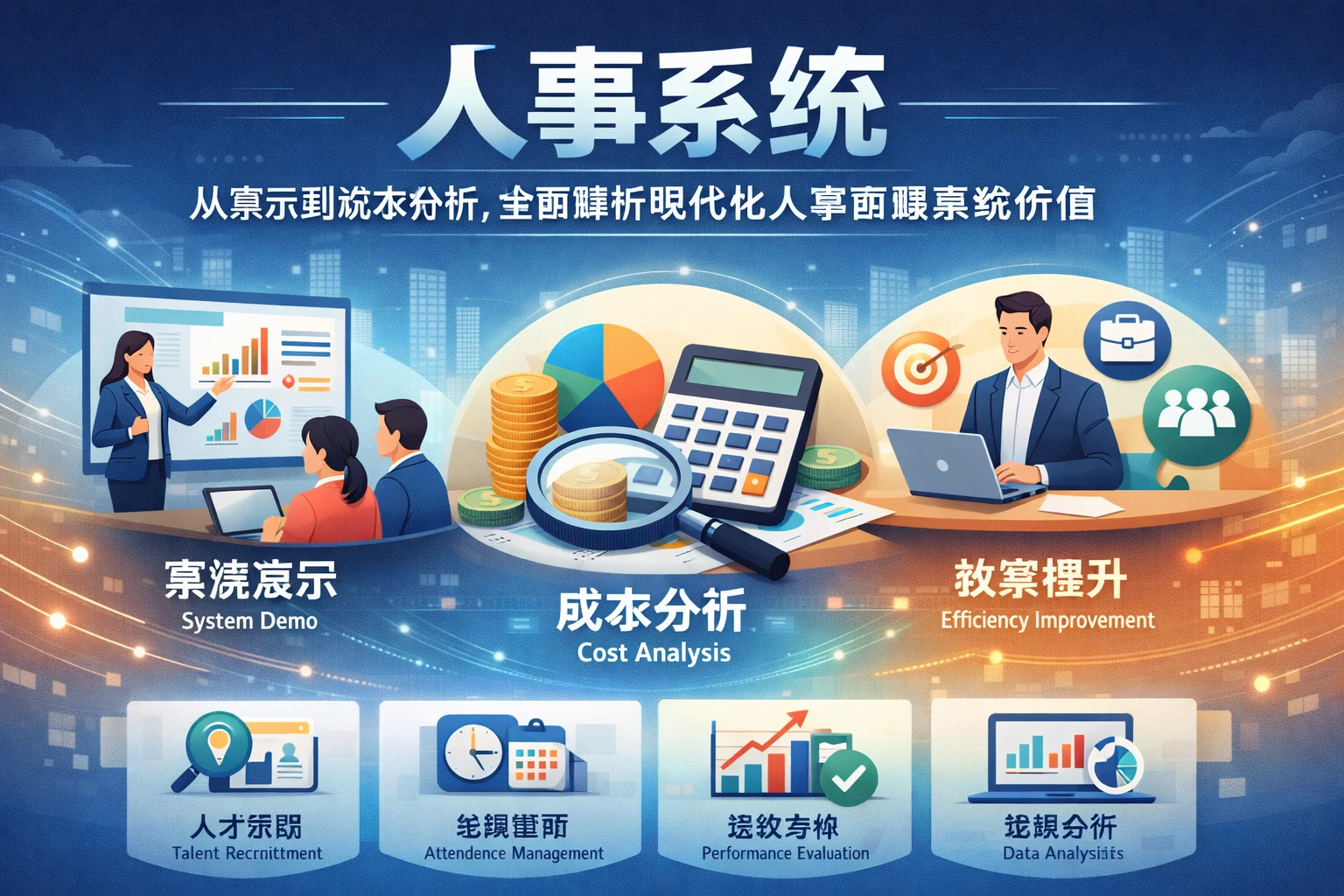 人事系统：从演示到成本分析，全面解析现代化人事管理系统价值