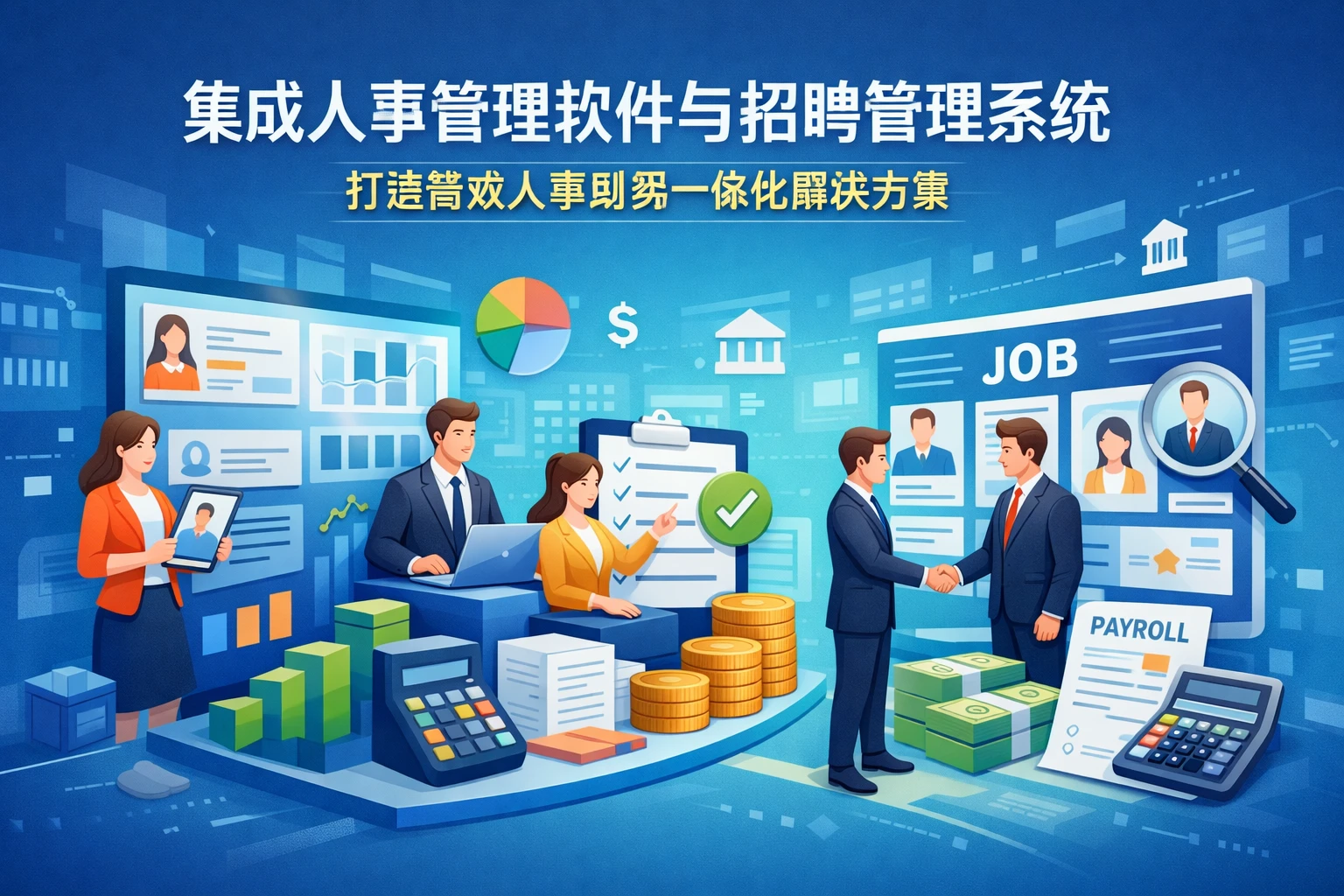集成人事管理软件与招聘管理系统：打造高效人事财务一体化解决方案