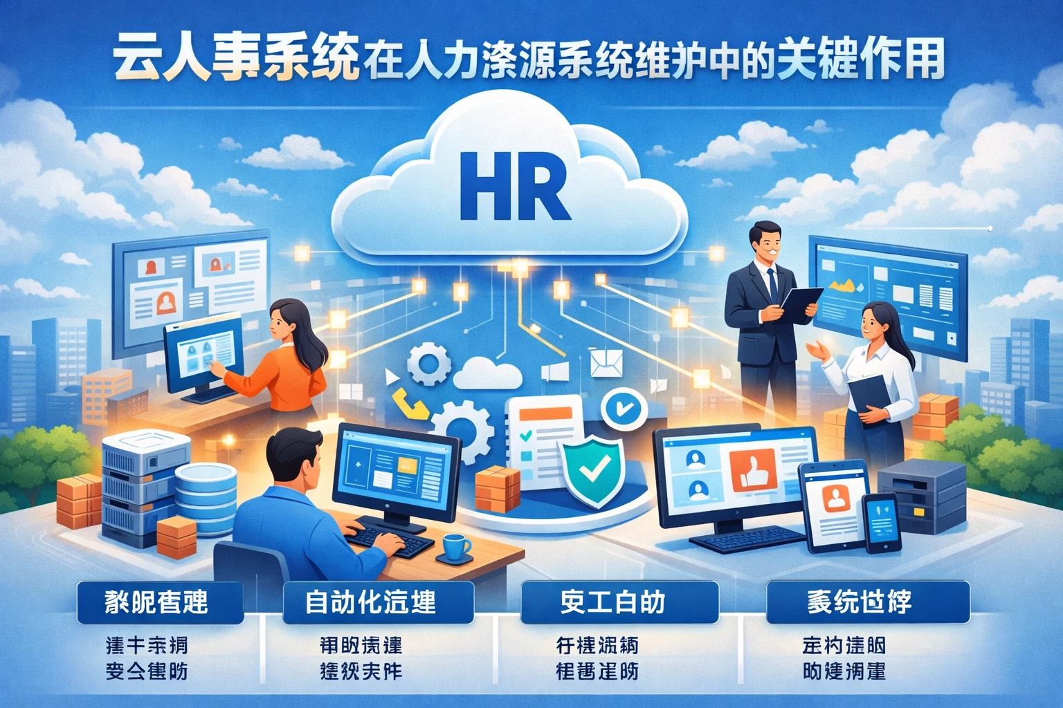 云人事系统在人力资源系统维护中的关键作用