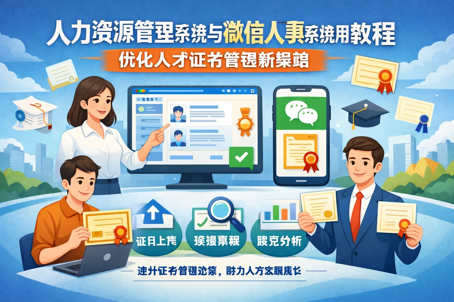 人力资源管理系统与微信人事系统使用教程：优化人才证书管理新策略