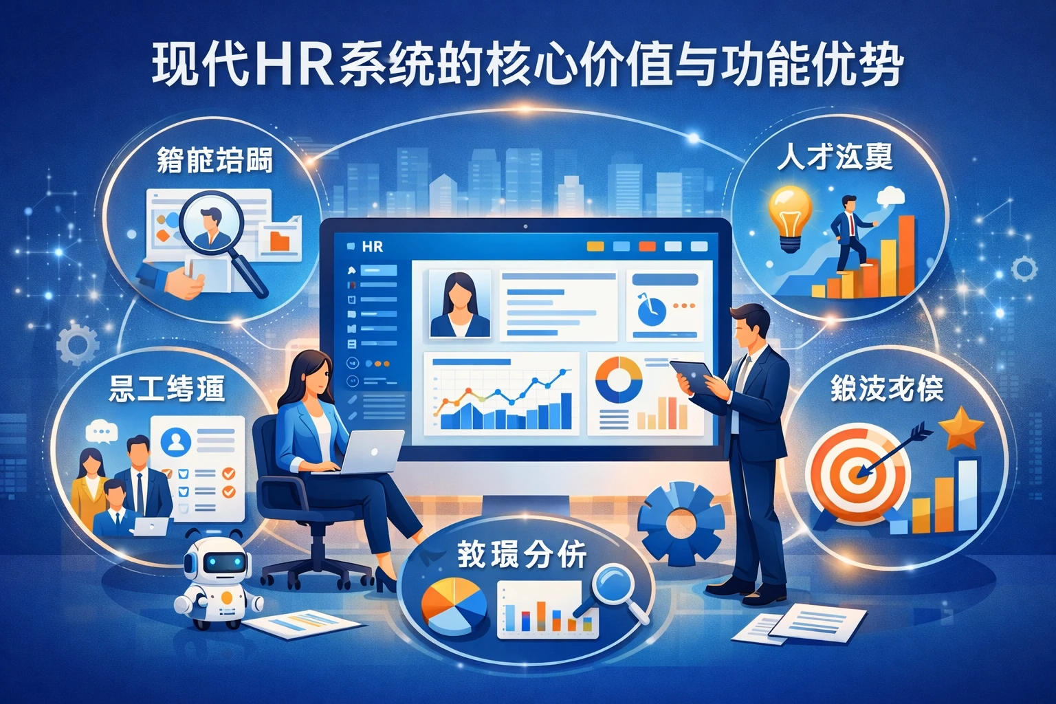 现代HR系统的核心价值与功能优势