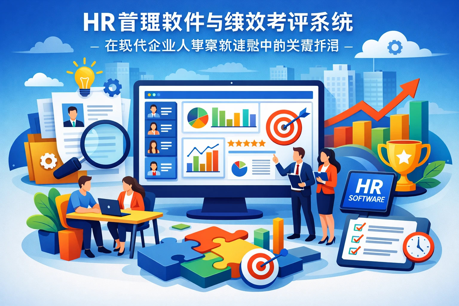 HR管理软件与绩效考评系统在现代企业人事系统选型中的关键作用