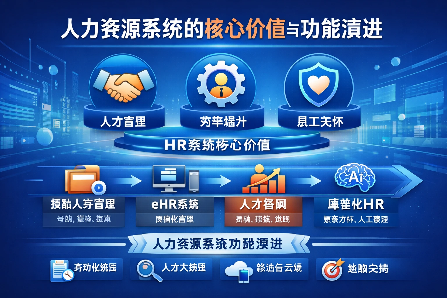 人力资源系统的核心价值与功能演进