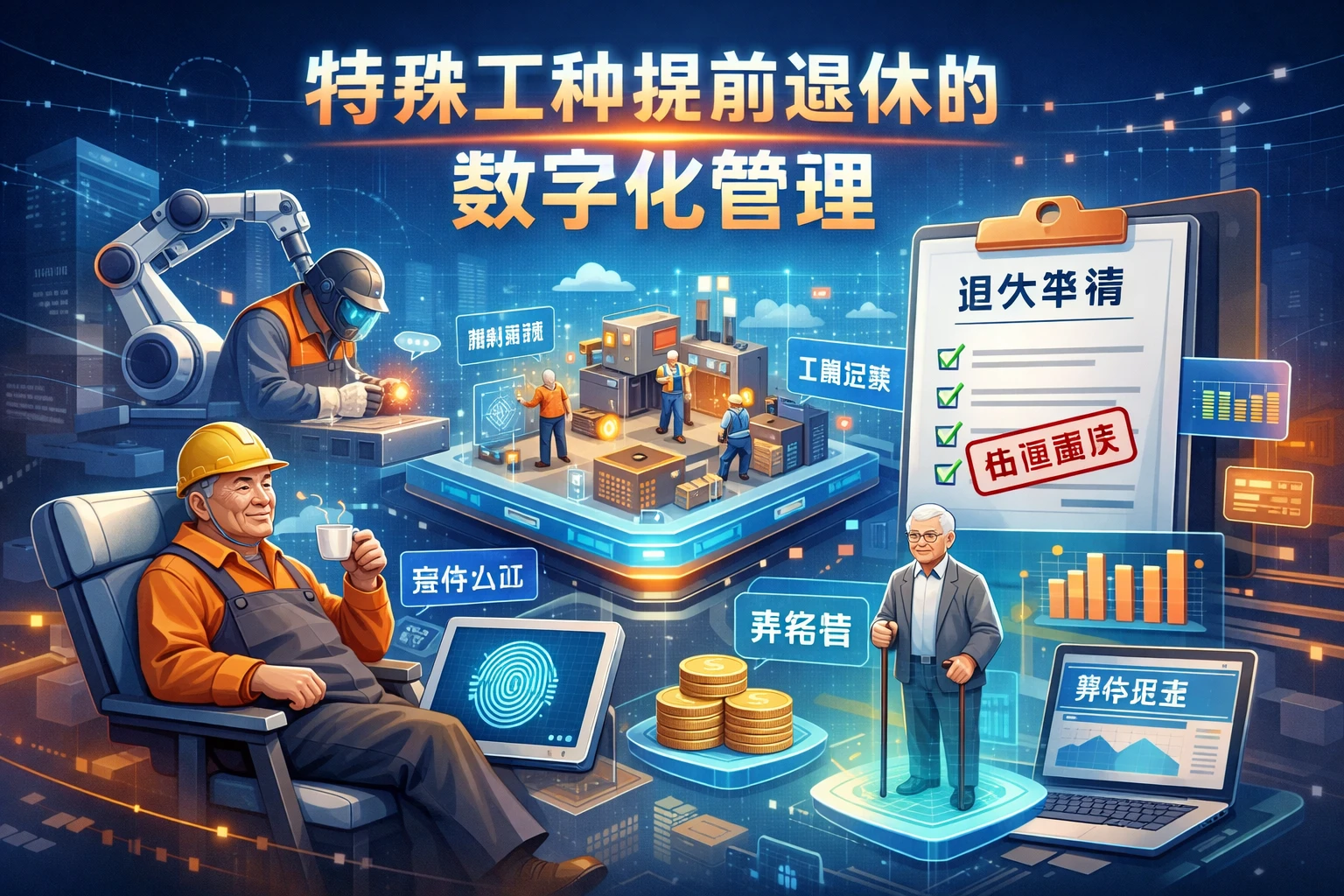 特殊工种提前退休的数字化管理