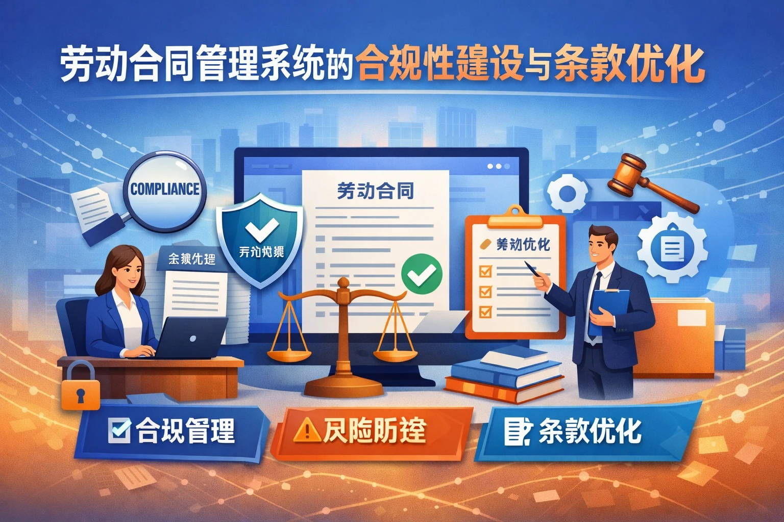 劳动合同管理系统的合规性建设与条款优化
