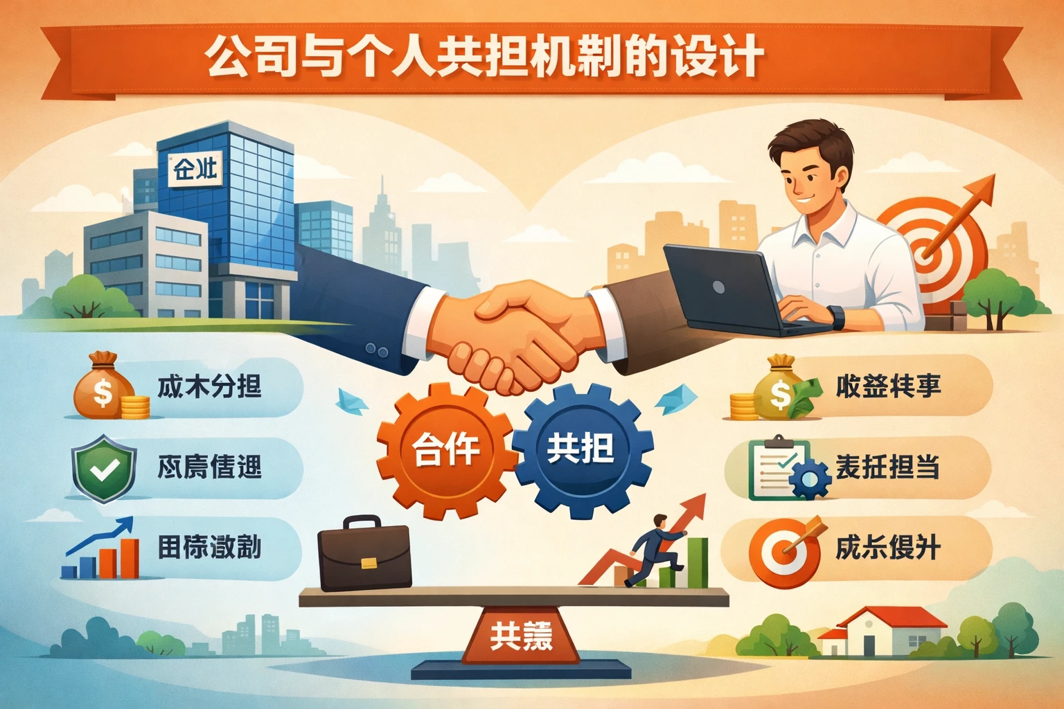 公司与个人共担机制的设计