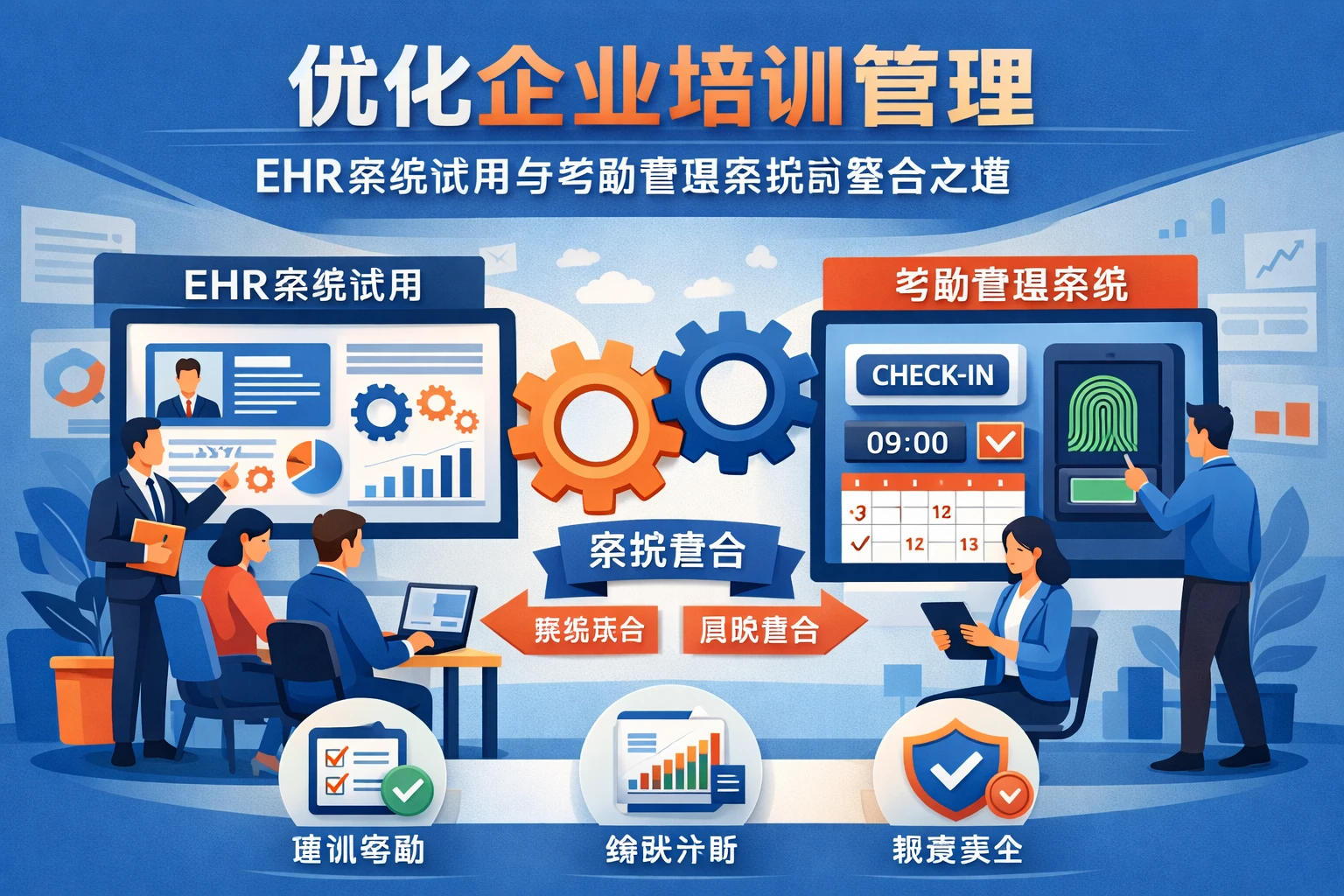 优化企业培训管理：EHR系统试用与考勤管理系统的整合之道