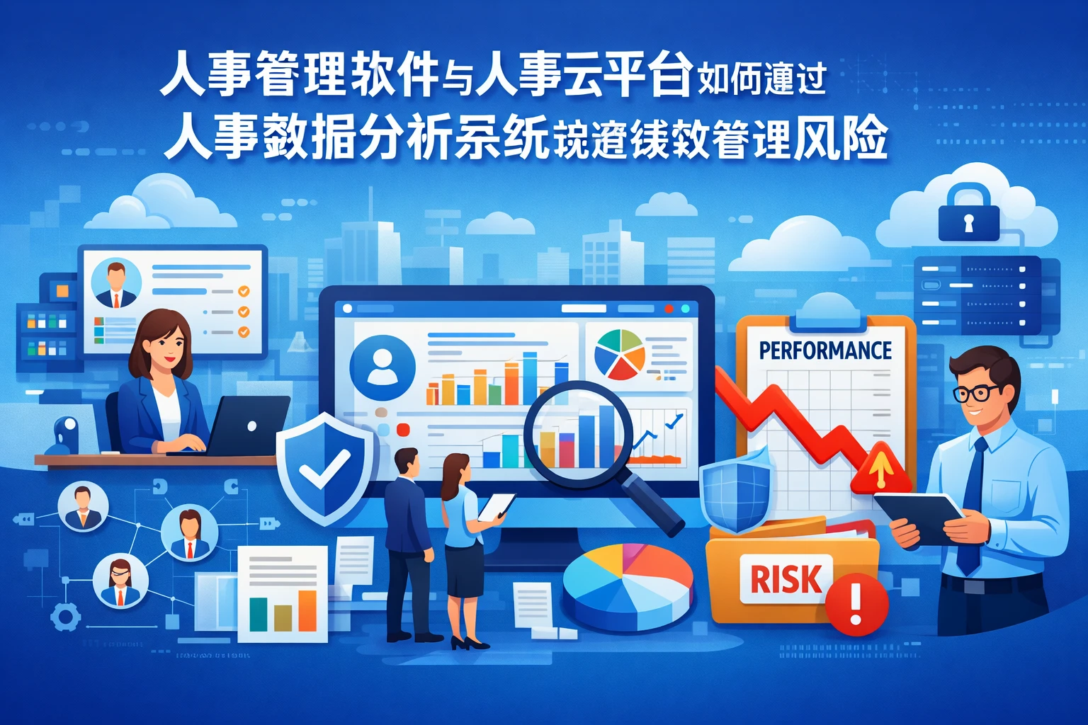 人事管理软件与人事云平台如何通过人事数据分析系统规避绩效管理风险
