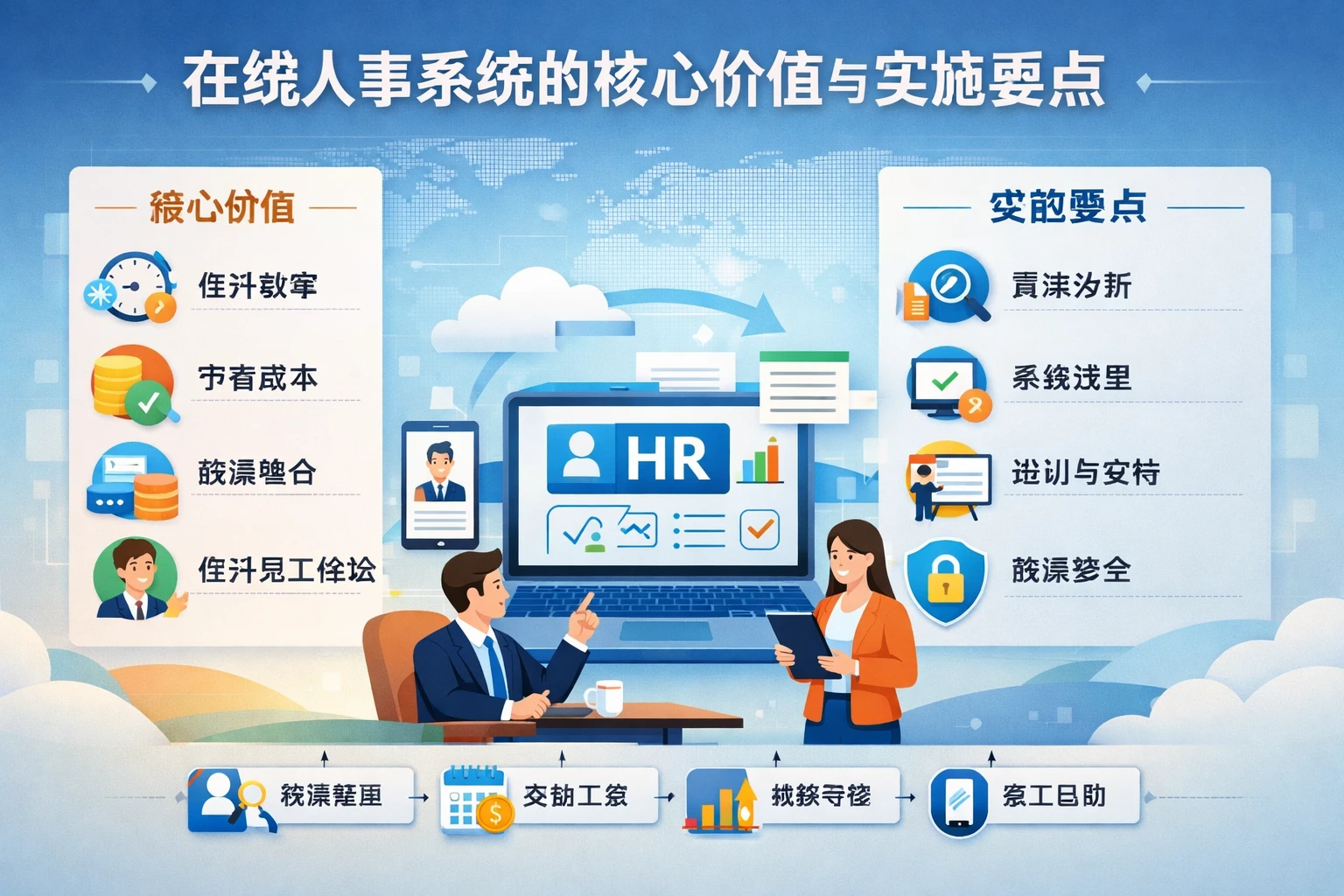 在线人事系统的核心价值与实施要点