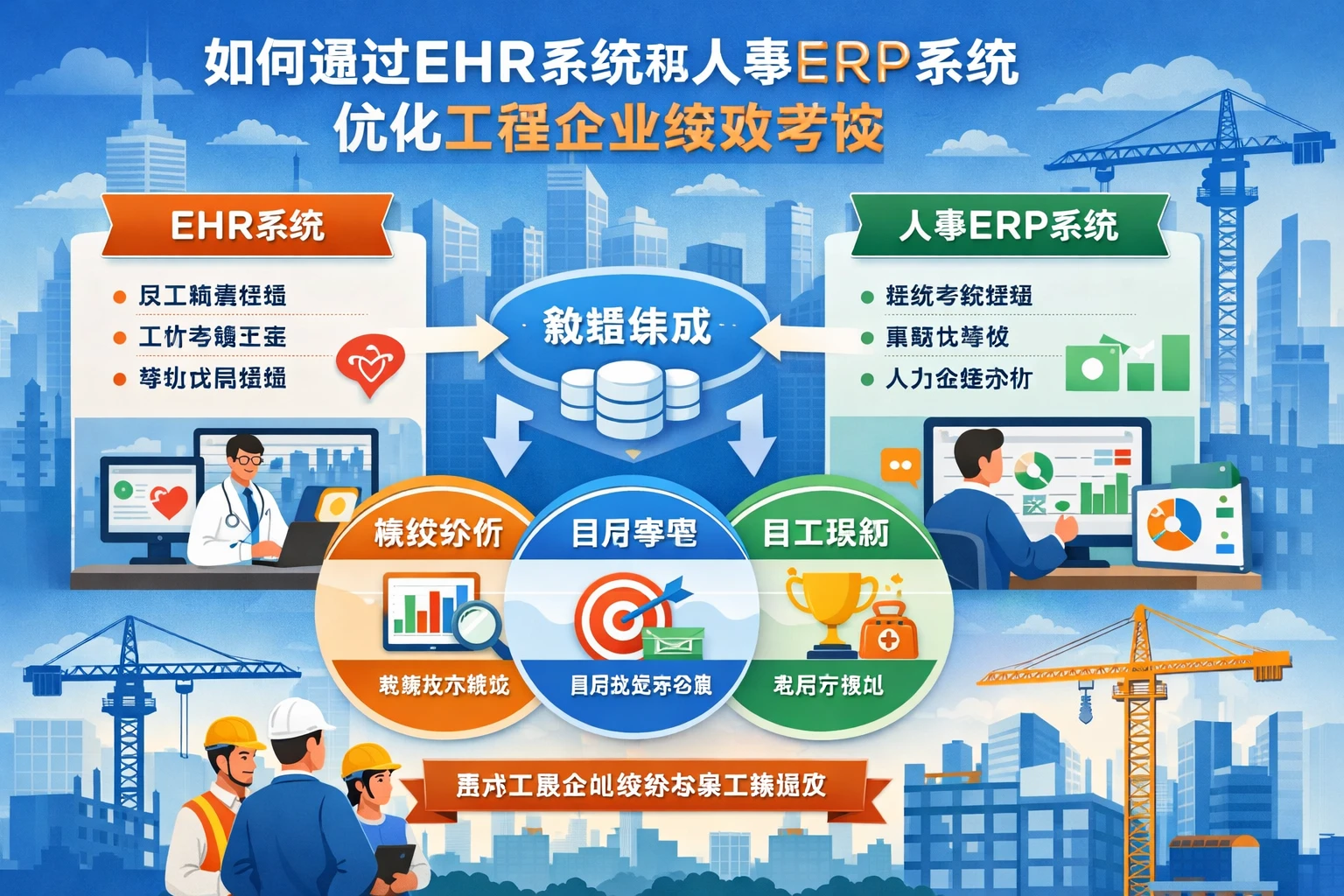 如何通过EHR系统和人事ERP系统优化工程企业绩效考核