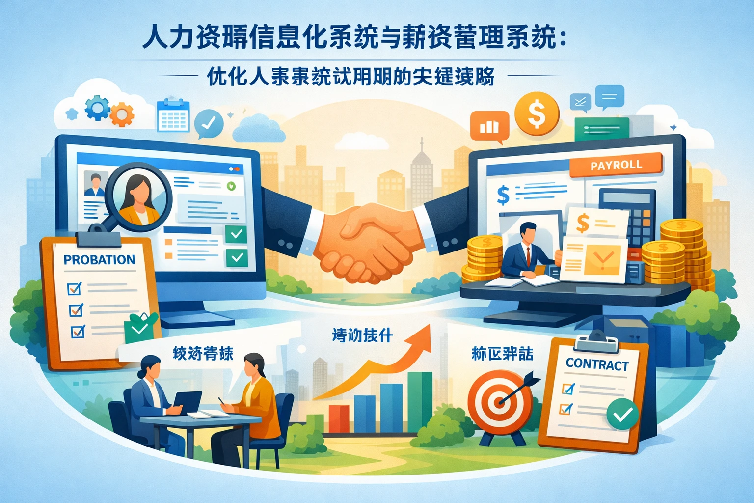 人力资源信息化系统与薪资管理系统：优化人事系统试用期的关键策略