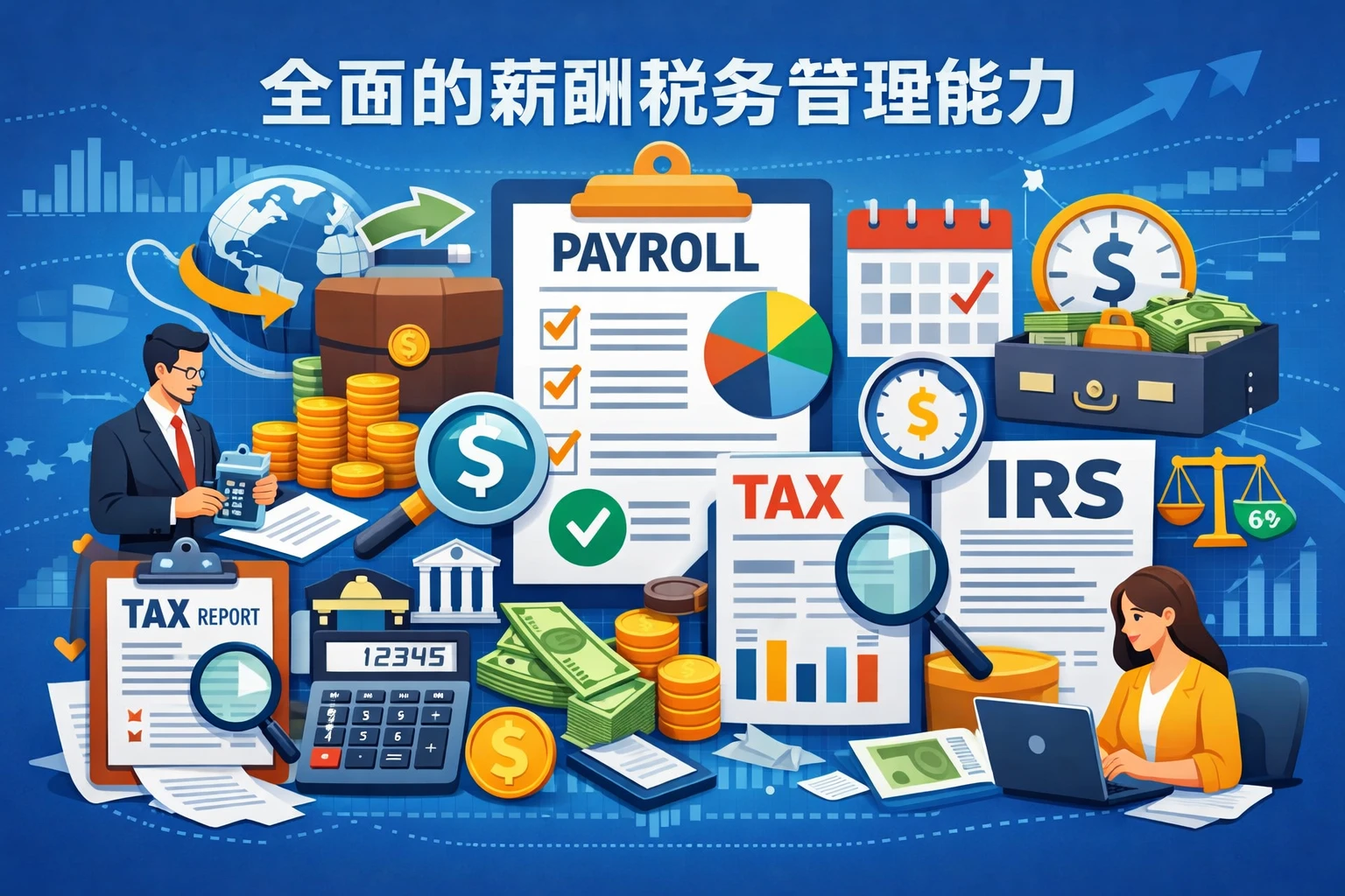 全面的薪酬税务管理能力
