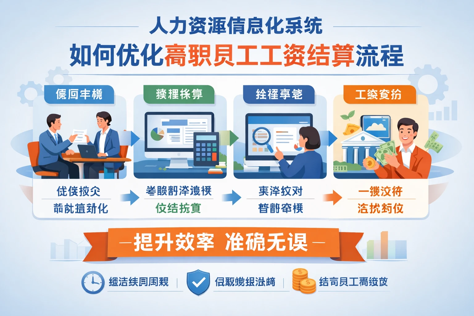 人力资源信息化系统如何优化离职员工工资结算流程