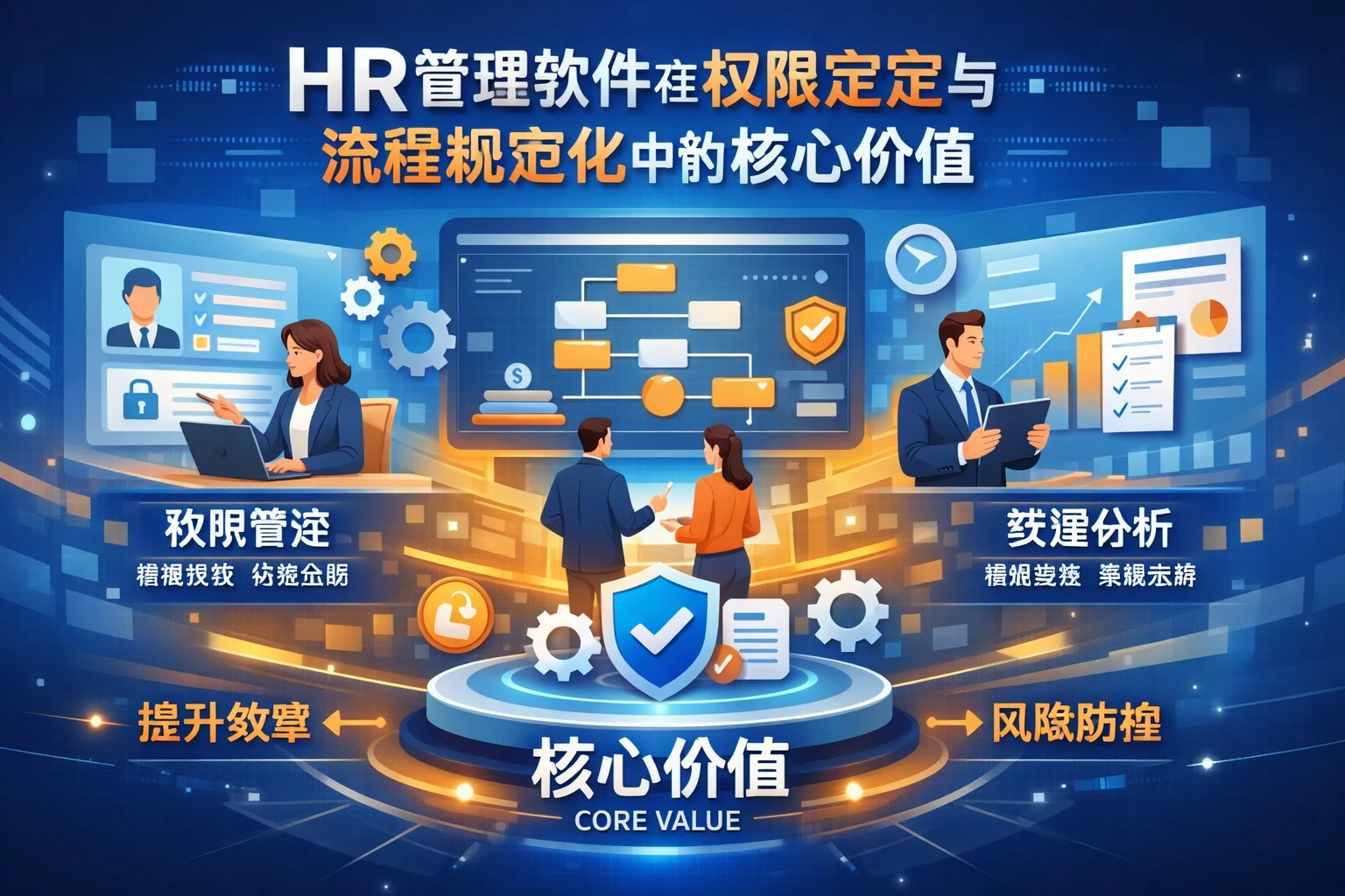 HR管理软件在权限界定与流程规范化中的核心价值