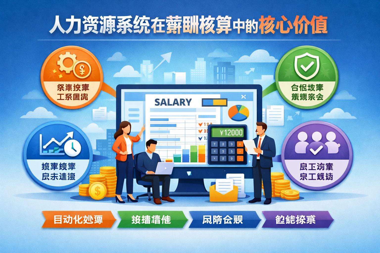 人力资源系统在薪酬核算中的核心价值