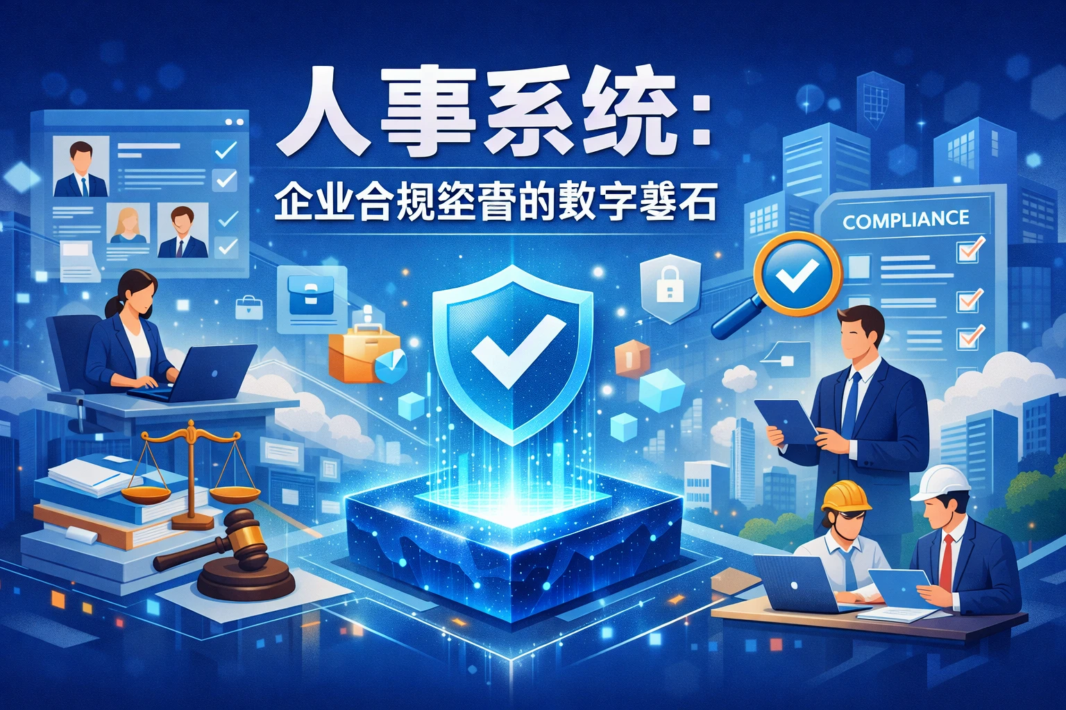 人事系统:企业合规经营的数字基石