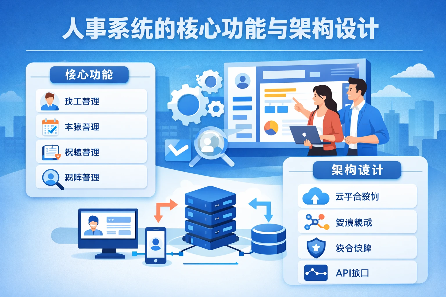 人事系统的核心功能与架构设计
