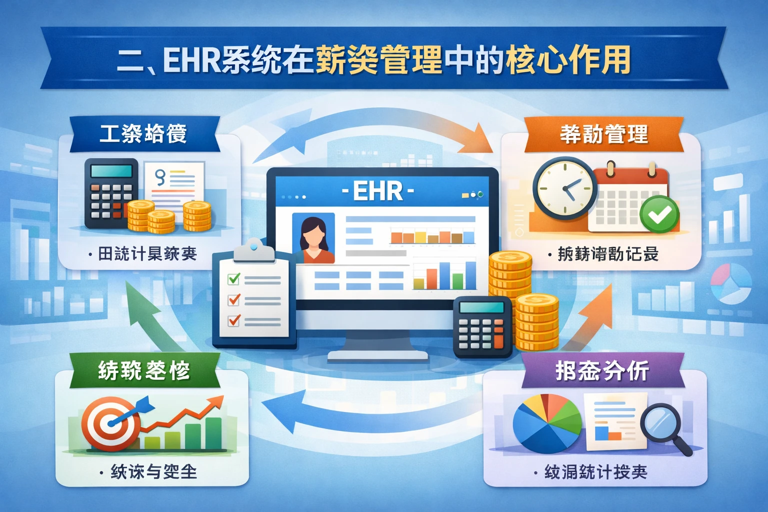 二、EHR系统在薪资管理中的核心作用