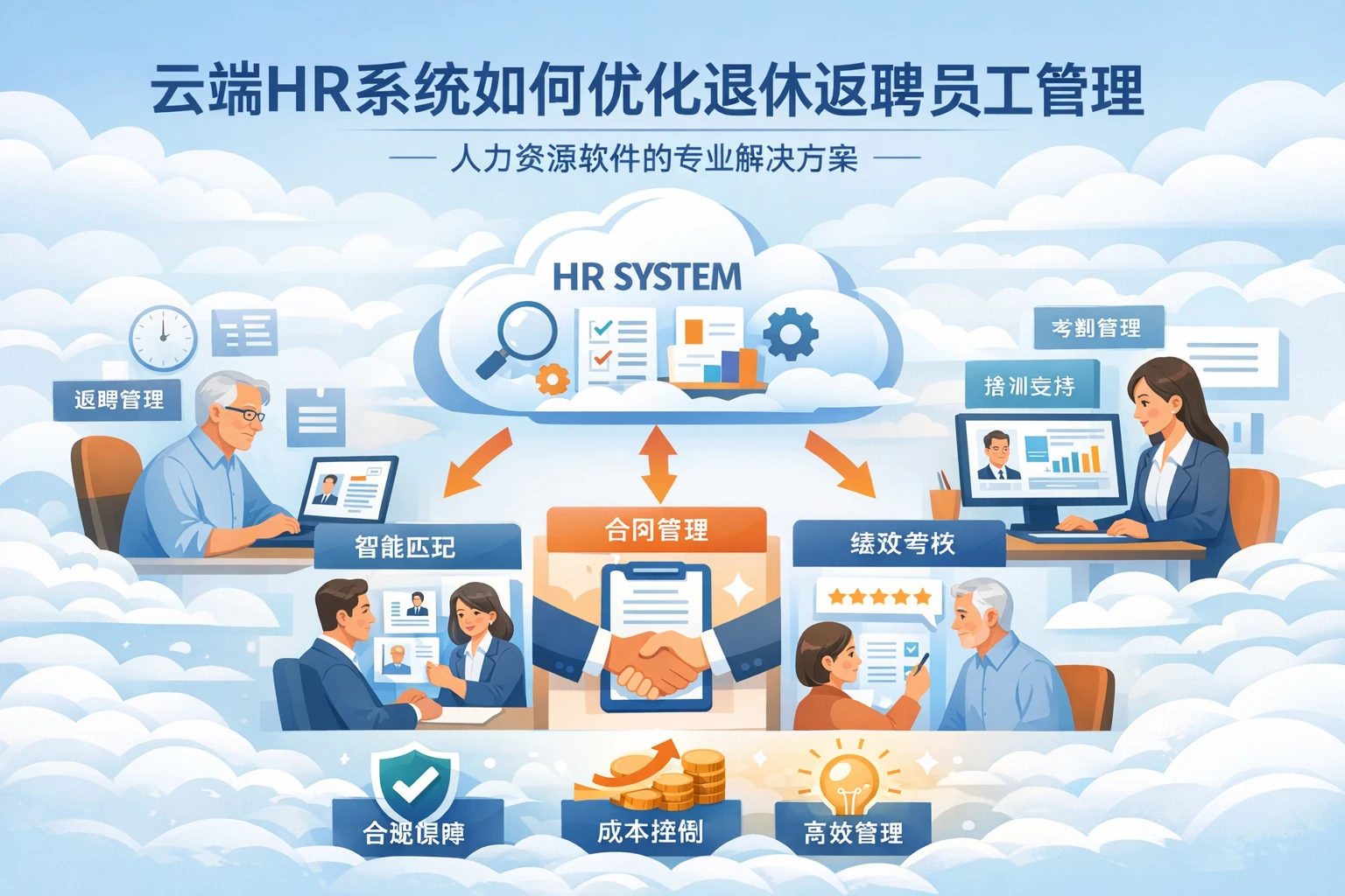 云端HR系统如何优化退休返聘员工管理 - 人力资源软件的专业解决方案