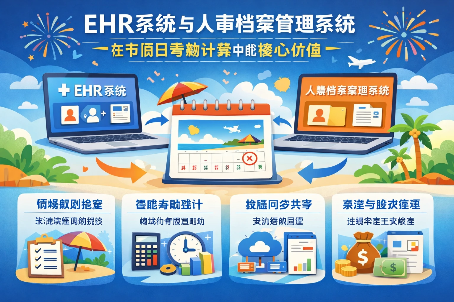 EHR系统与人事档案管理系统在节假日考勤计算中的核心价值