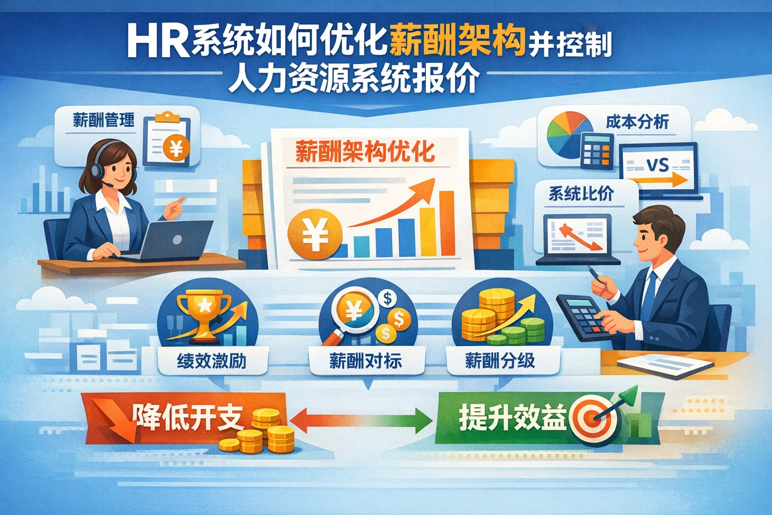HR系统如何优化薪酬架构并控制人力资源系统报价