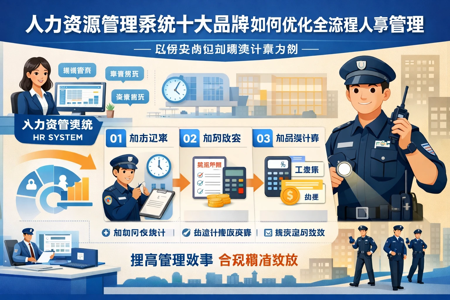 人力资源管理系统十大品牌如何优化全流程人事管理——以保安岗位加班费计算为例