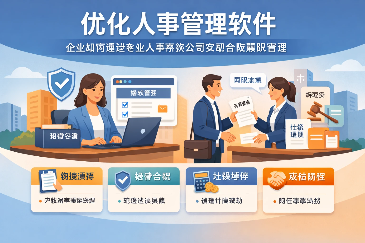 优化人事管理软件：企业如何通过专业人事系统公司实现合规离职管理