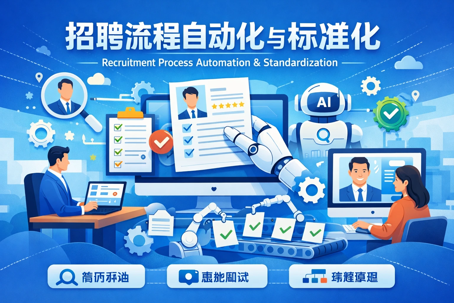 招聘流程自动化与标准化