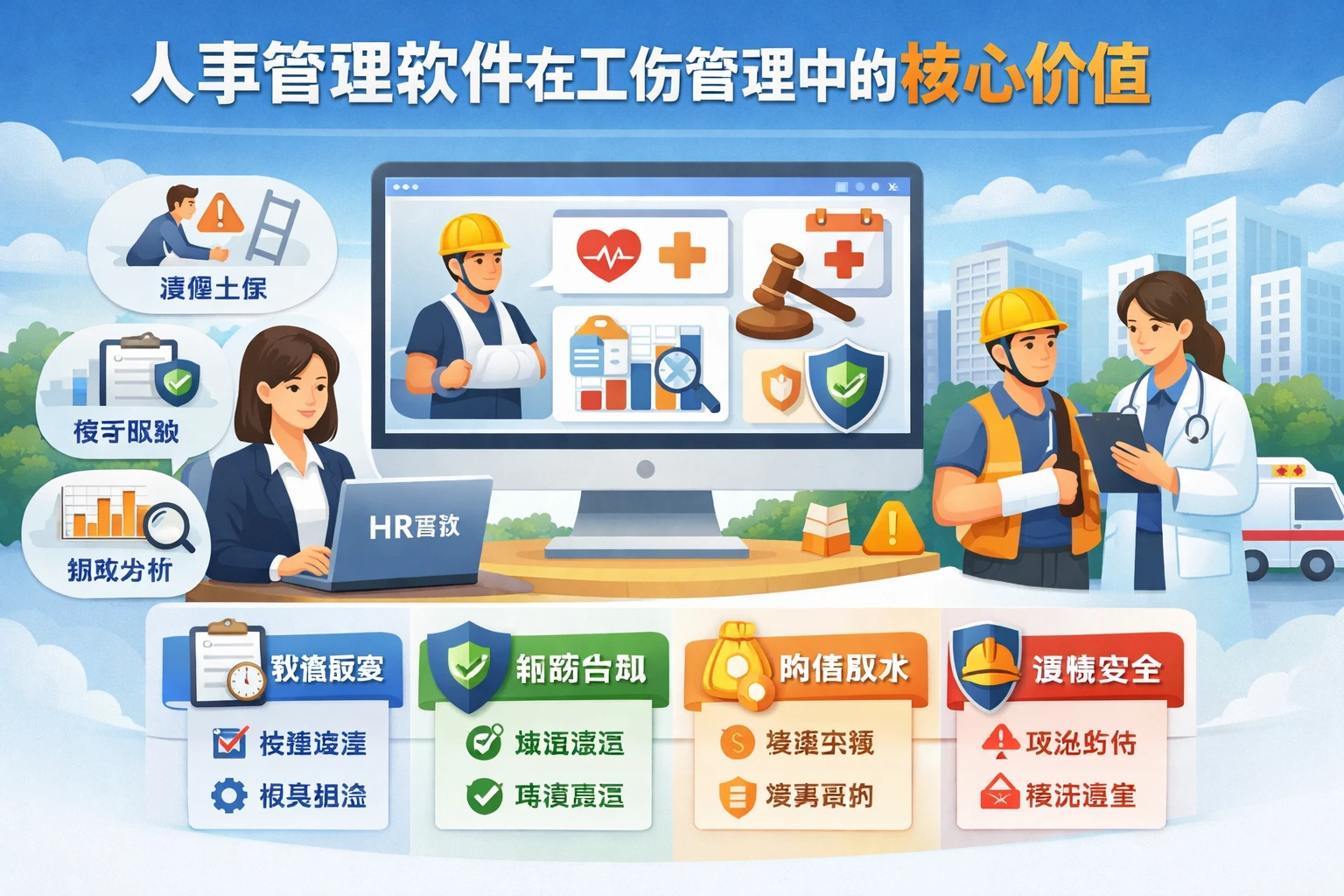 人事管理软件在工伤管理中的核心价值