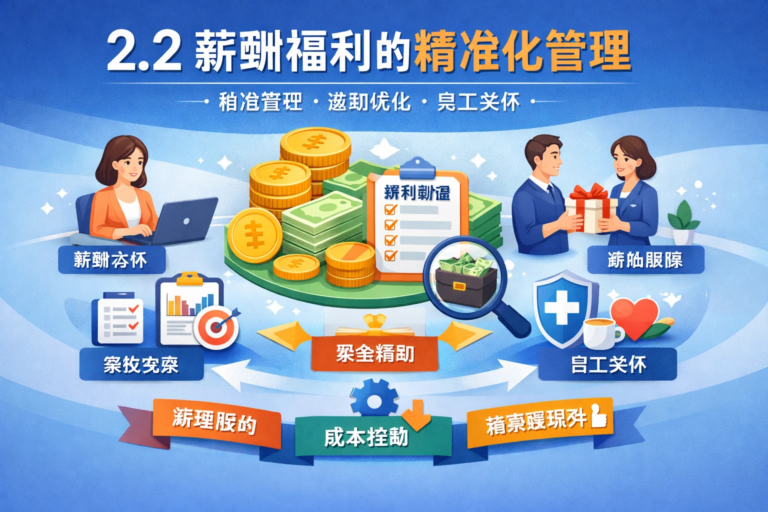 2.2 薪酬福利的精准化管理