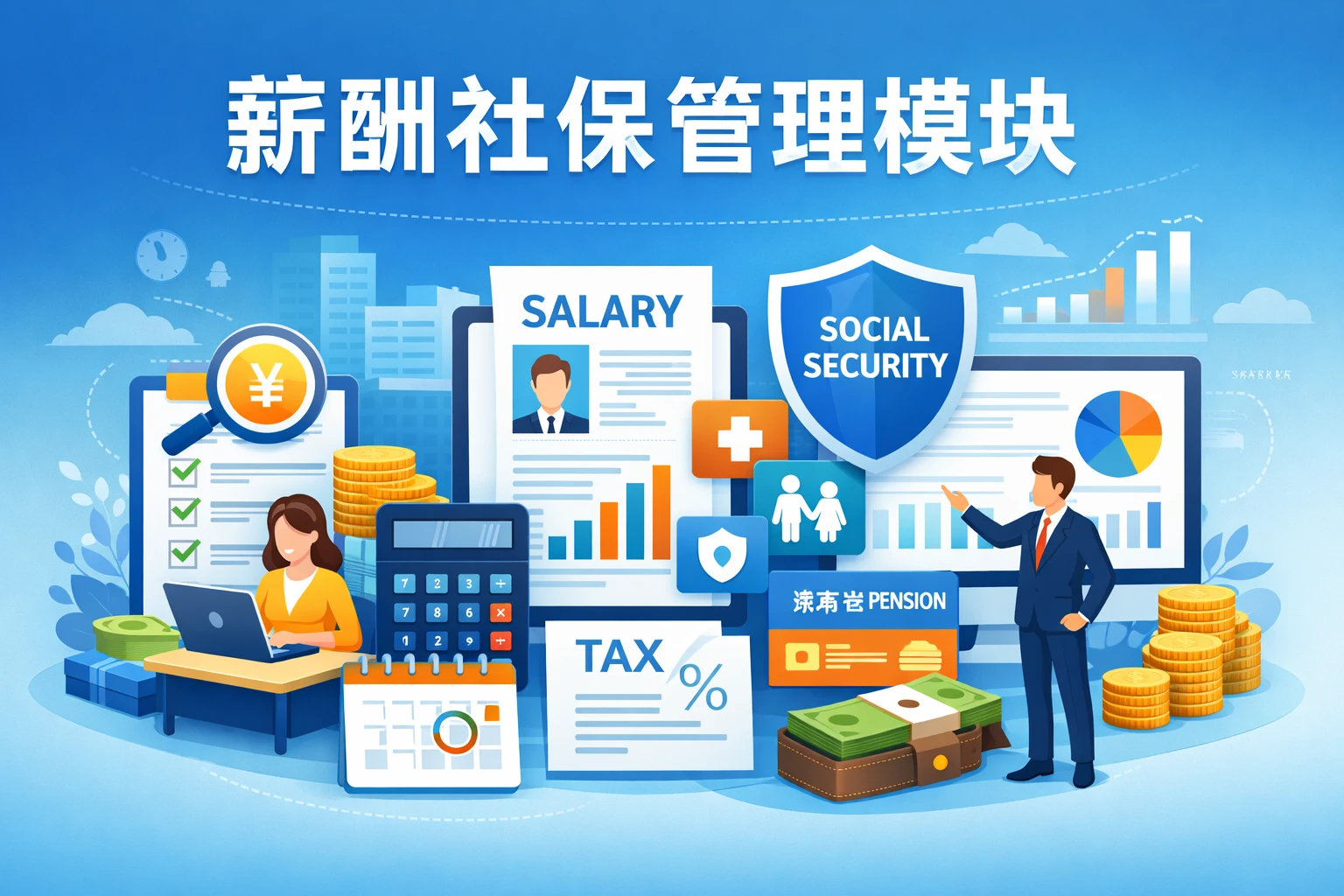 薪酬社保管理模块