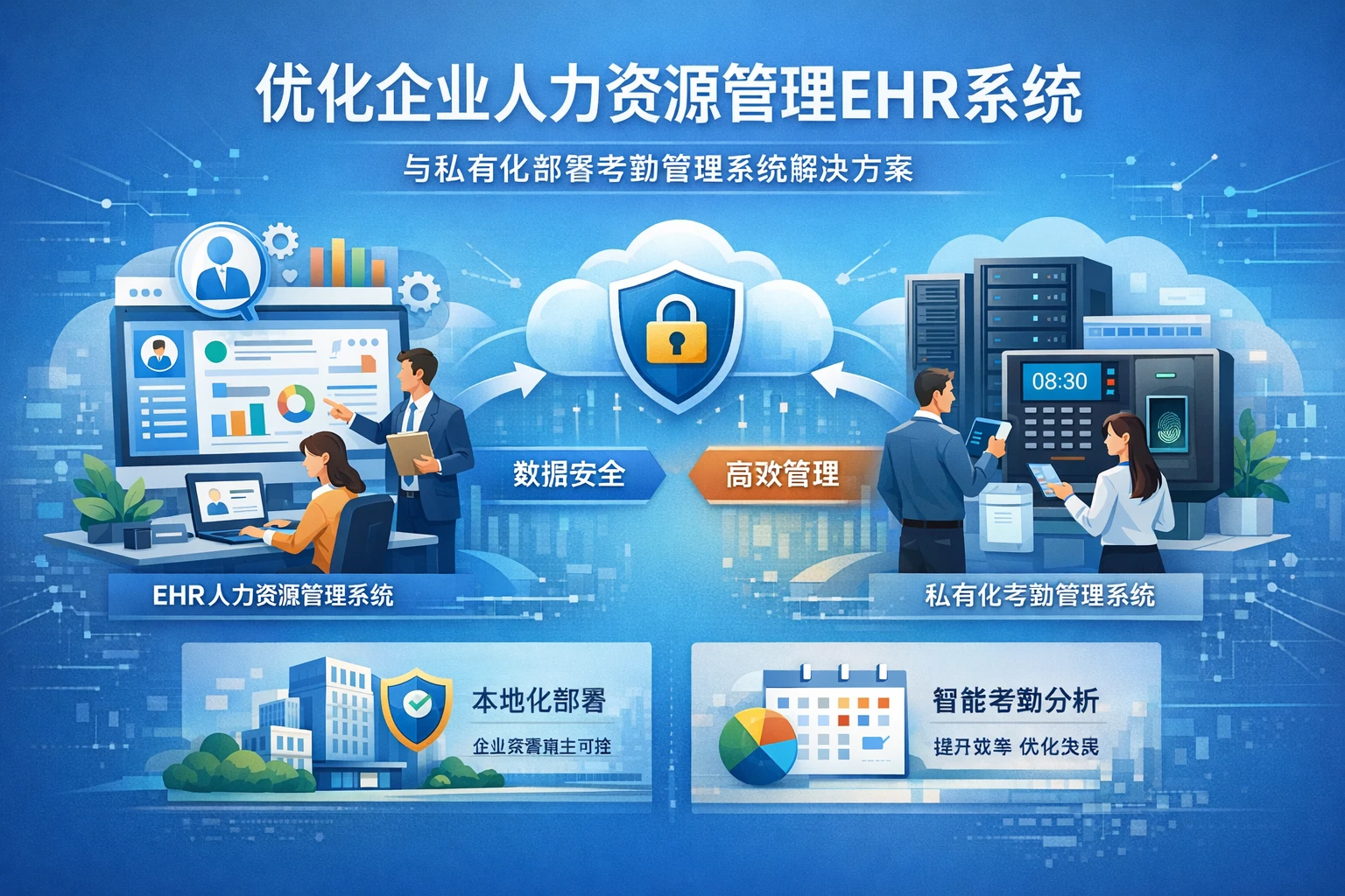 优化企业人力资源管理的EHR系统与私有化部署考勤管理系统解决方案