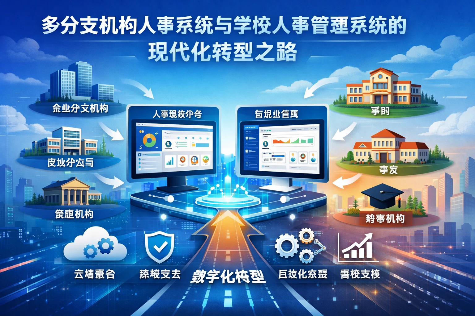 多分支机构人事系统与学校人事管理系统的现代化转型之路