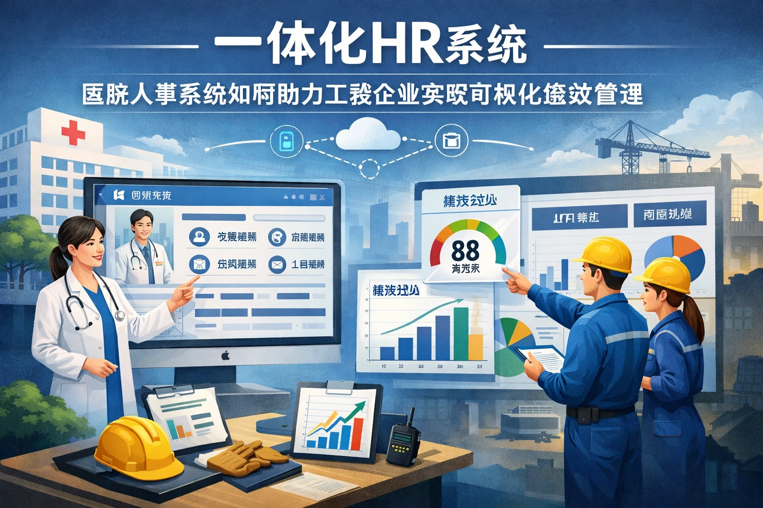 一体化HR系统:医院人事系统如何助力工装企业实现可视化绩效管理