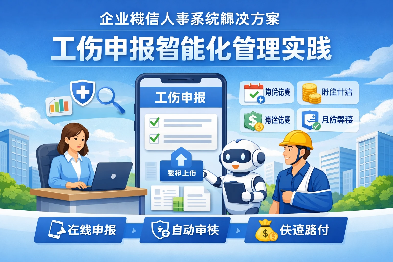 企业微信人事系统解决方案：工伤申报智能化管理实践