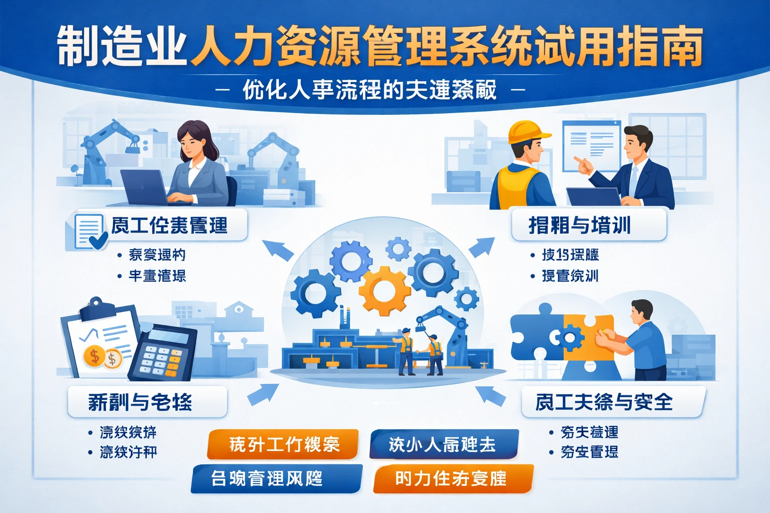制造业人力资源管理系统试用指南：优化人事流程的关键策略