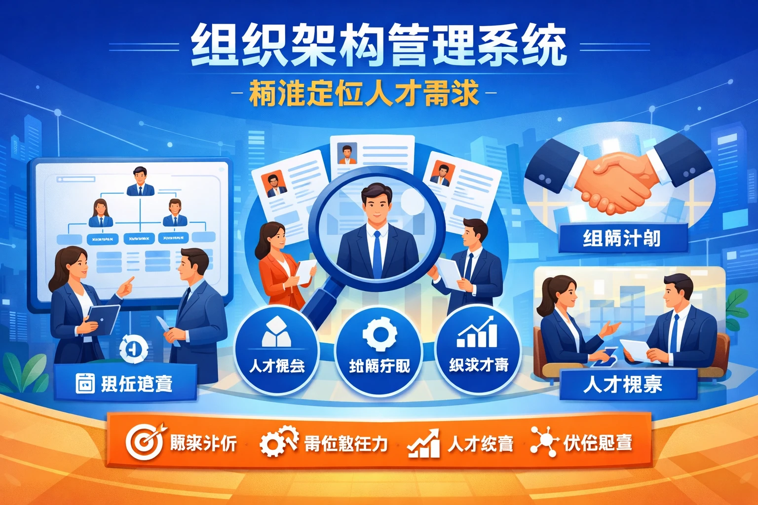 组织架构管理系统：精准定位人才需求