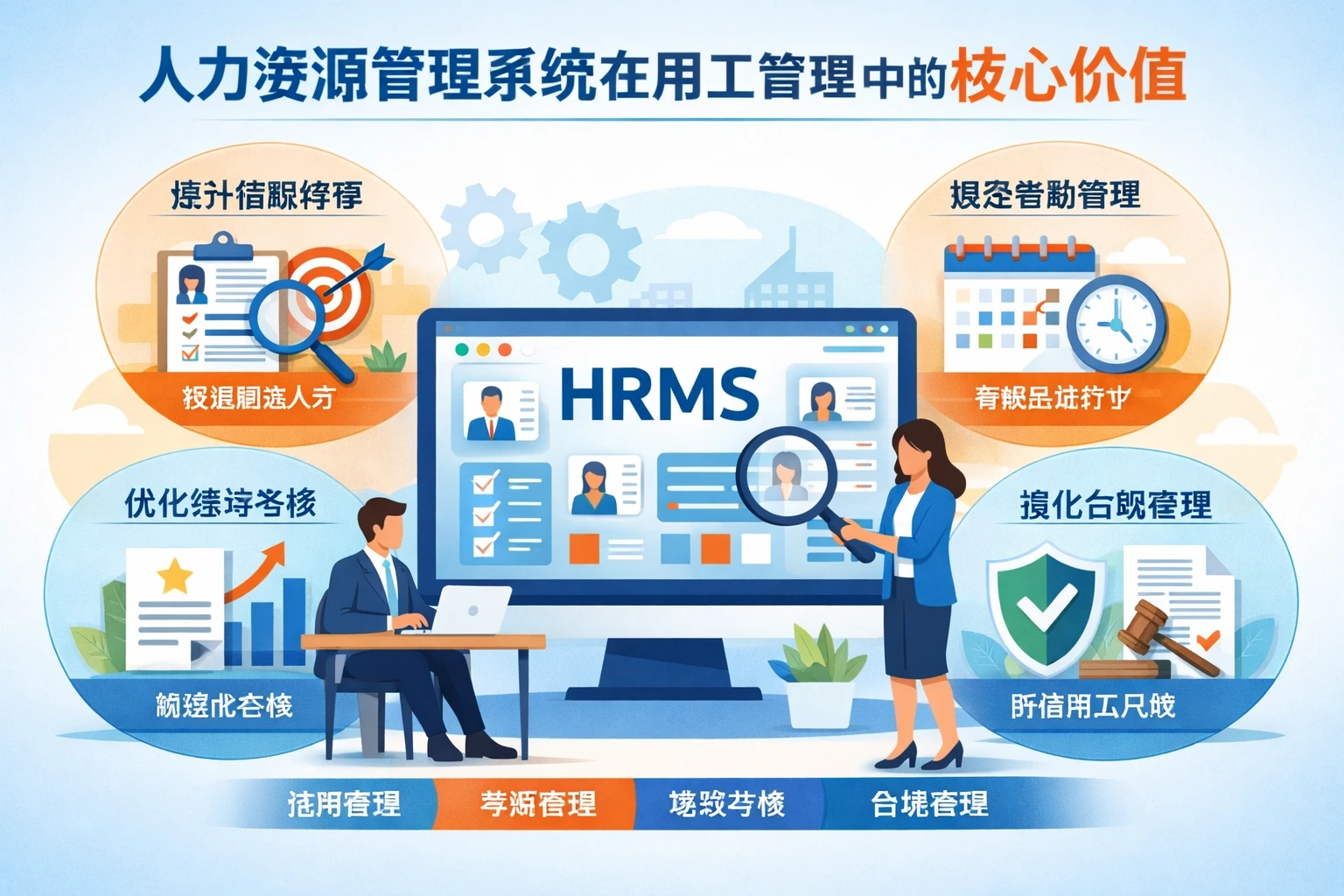 人力资源管理系统在用工管理中的核心价值