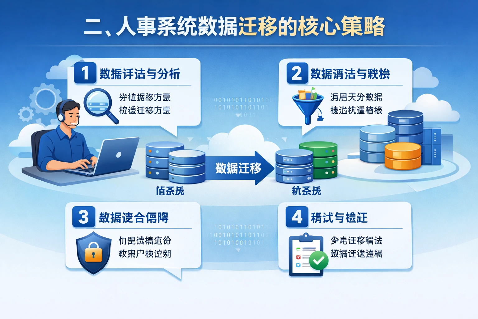 二、人事系统数据迁移的核心策略