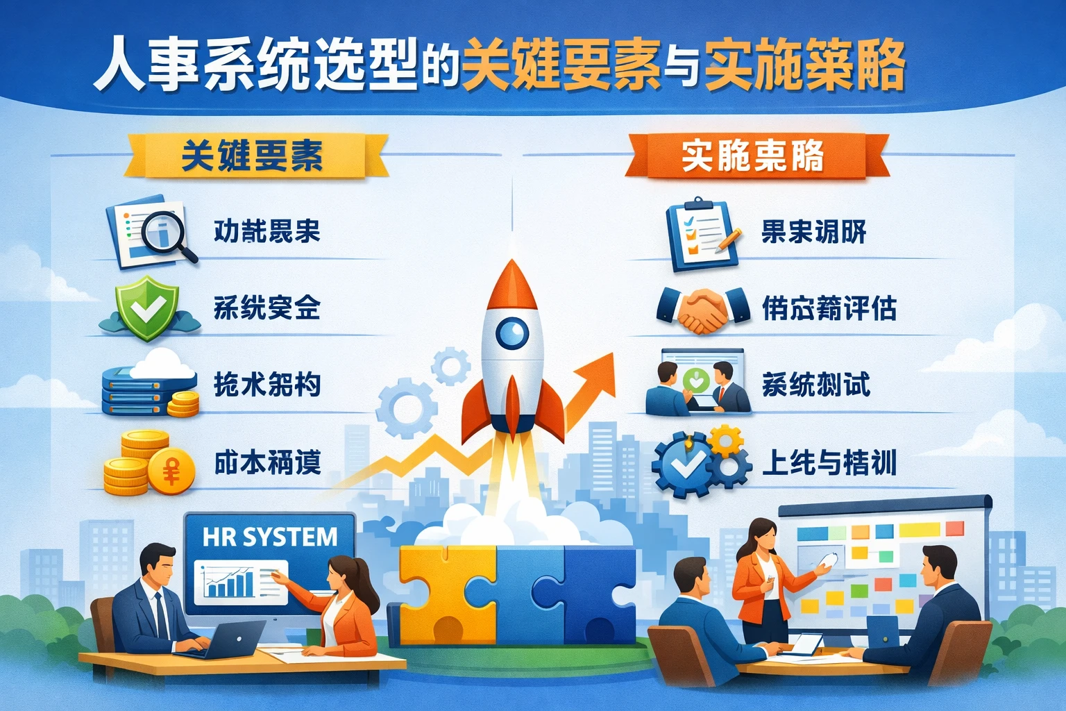 人事系统选型的关键要素与实施策略