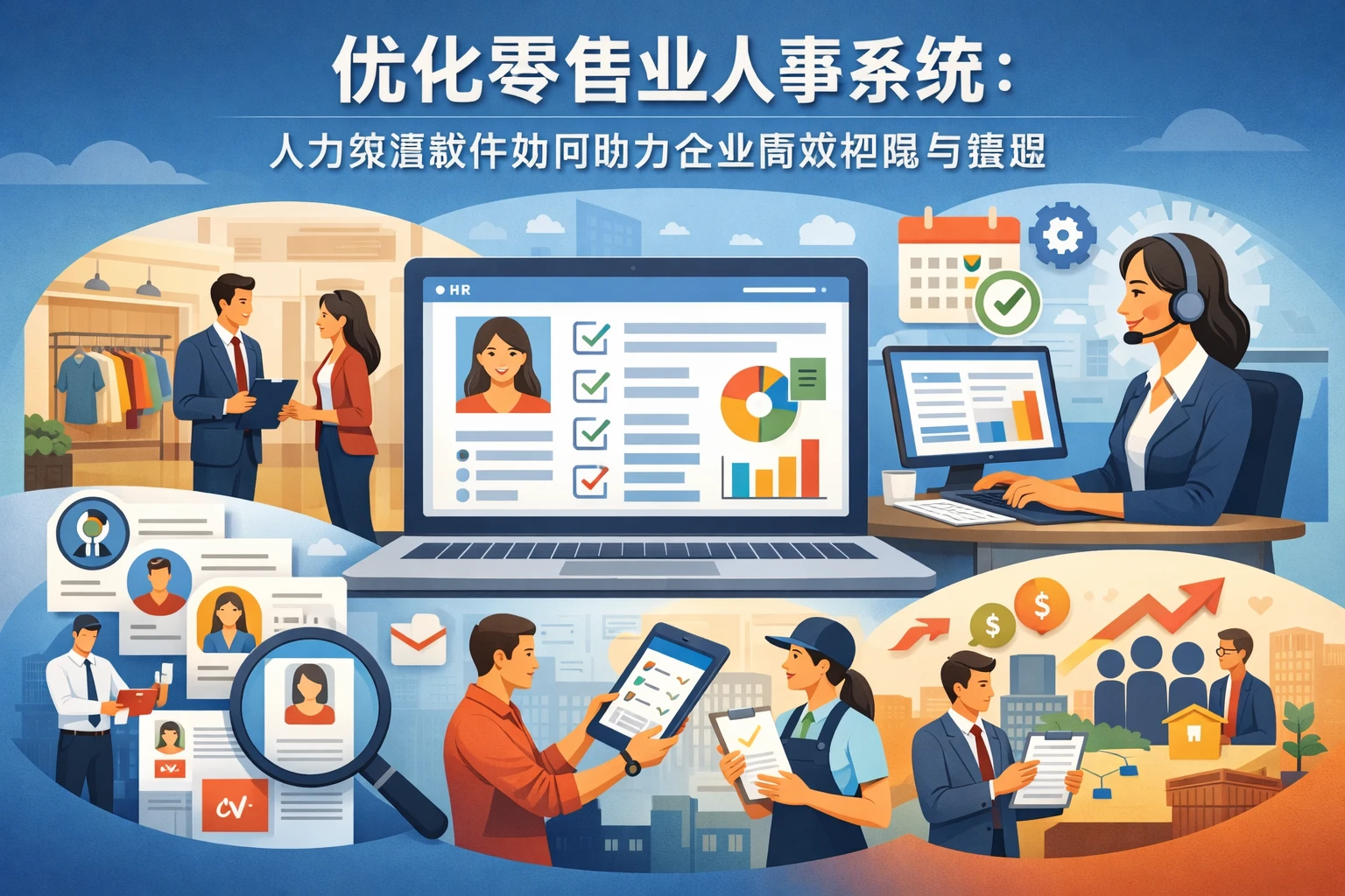 优化零售业人事系统：人力资源软件如何助力企业高效招聘与管理