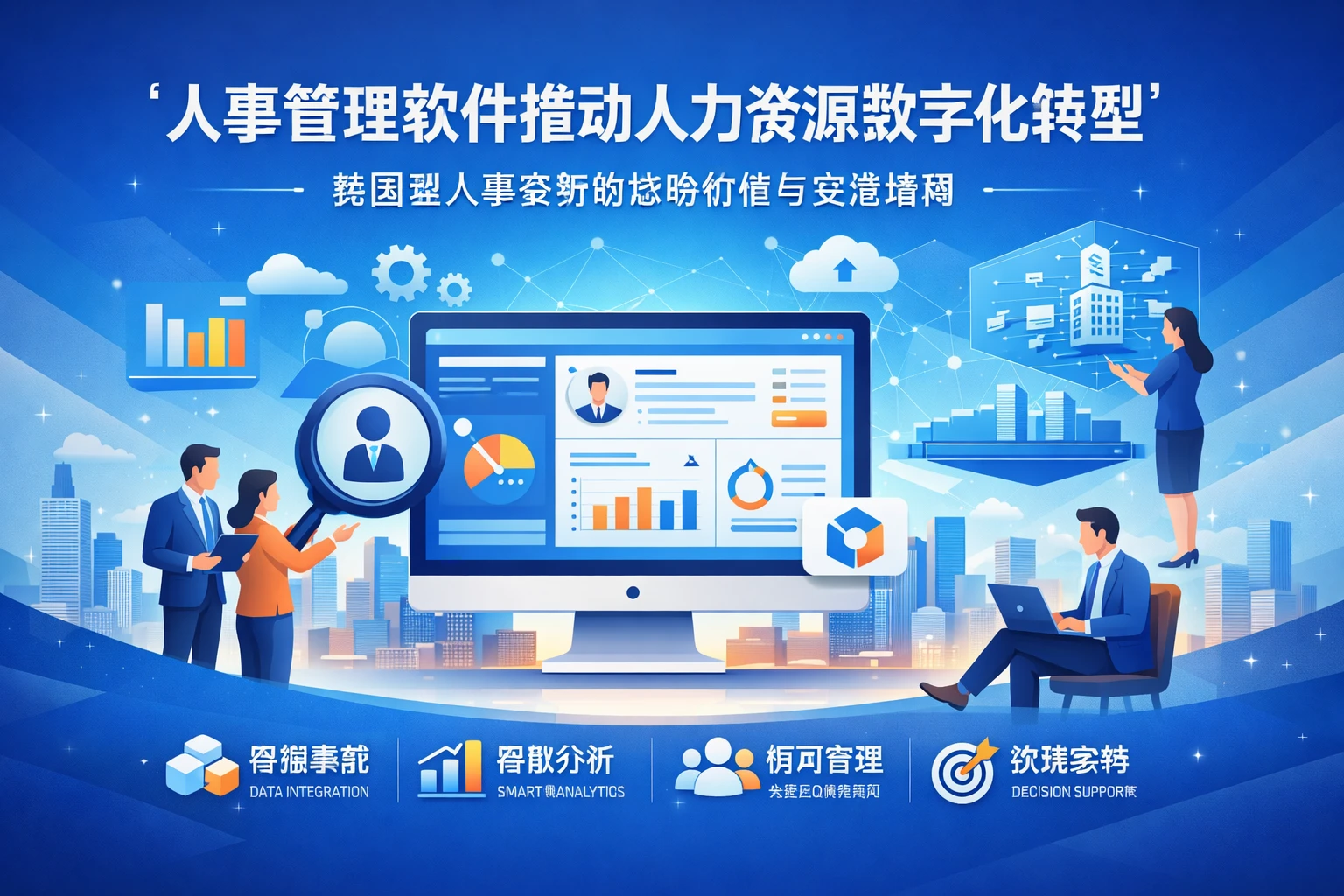 人事管理软件推动人力资源数字化转型：集团型人事系统的战略价值与实施指南