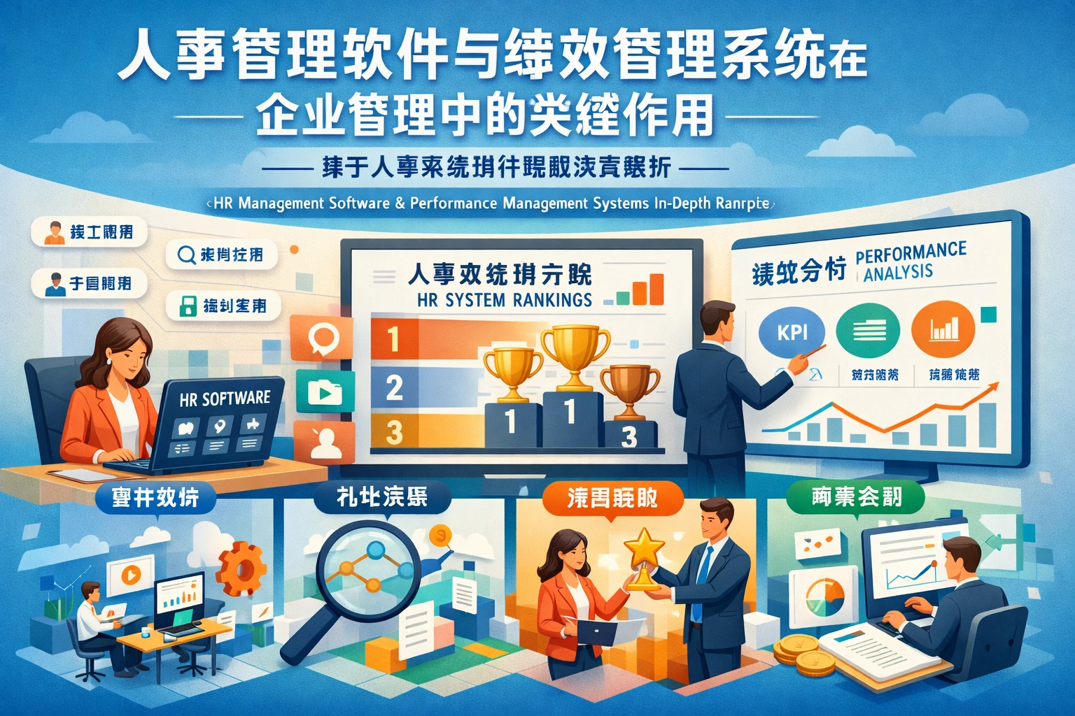 人事管理软件与绩效管理系统在企业管理中的关键作用 - 基于人事系统排行榜的深度解析