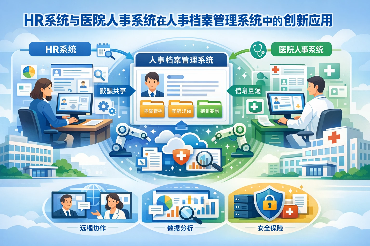 HR系统与医院人事系统在人事档案管理系统中的创新应用