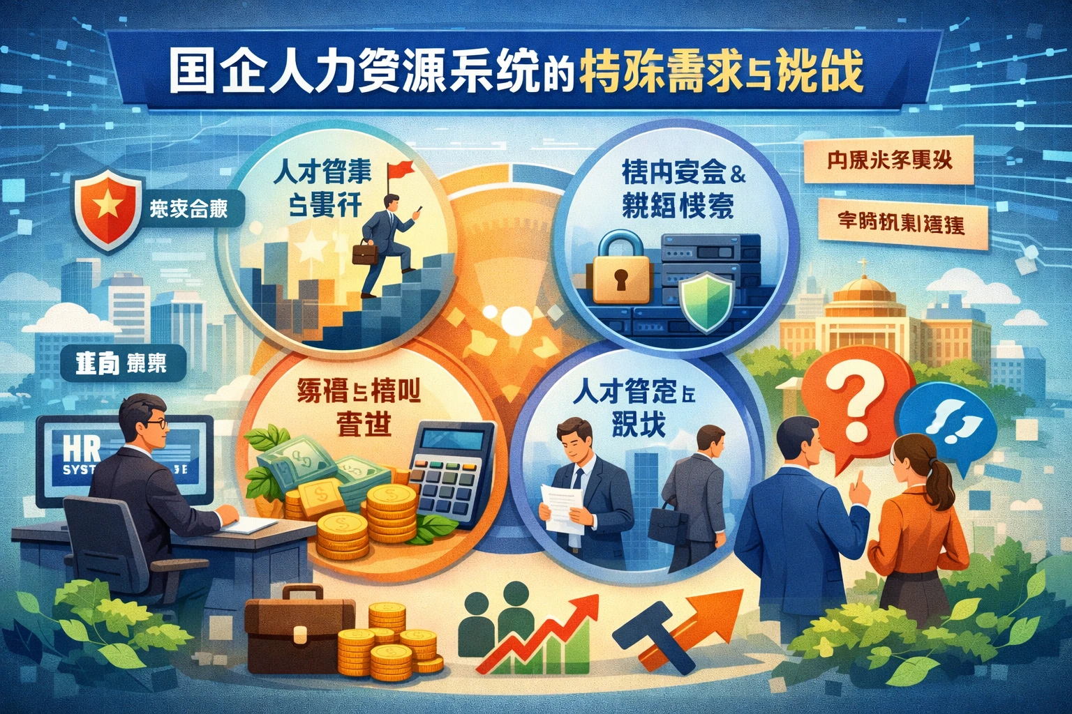 国企人力资源系统的特殊需求与挑战